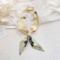 Khăn Lụa Tuban Lụa 129x7cm HimHip Khăn Thắt Túi Quà Tặng Khăn - 11