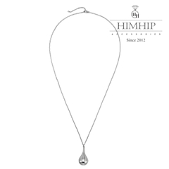 Vòng Cổ HimHip Titan Charm Giọt Nước Phối Dây Nhỏ Thời Trang 70+6cm