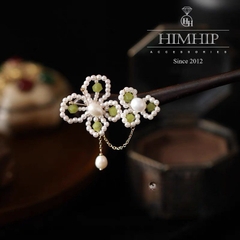 Set Quà 8/3 HimHip Trâm Cài Tóc & Khuyên Tai Kèm Túi Hộp Thiệp - 53