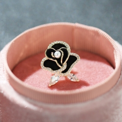 Pin Cài Áo HimHip Hoa Hồng Nhụy Trai Sang Trọng HKCC Đính Phale 2cm