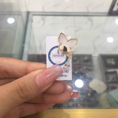 Pin Cài Áo HimHip Đôi Bướm Khảm Trai Sang Trọng HKCC Đính Phale 1,5*2,3cm