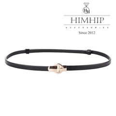 Dây Lưng HimHip Da Gắn Khóa Móc Thanh Lịch 1x93cm