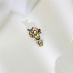 Pin Cài Áo HimHip Xương Rồng Nhỏ Đáng Yêu HKCC Đính Phale 1*2,5cm