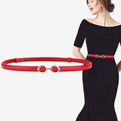 Dây Lưng HimHip Da Thật Khóa Tròn Sang Trọng 1.4x49.5-90.5cm