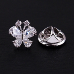 Pin Cài Áo HimHip Bướm Đáng Yêu HKCC Đính Phale 1*1cm