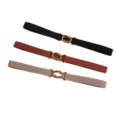 Dây Lưng HimHip Phối Chun Co Giãn Khóa móc tròn thanh lịch 2x70cm