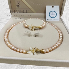 Set Hoa Tai Kèm Pin Cài Áo Sầu Riêng Đáng Yêu
