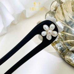 Trâm Cài Tóc HimHip Bạch Hồng Mai 15cm Hộp Phụ Kiện Áo Dài