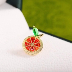 Pin Cài Áo HimHip Quả Cam Nhỏ Xinh Xắn HKCC Đính Phale 1*1,5cm