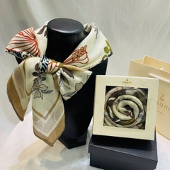 Set Quà HimHip Khăn Viscose  90x90cm Kèm Túi Hộp Thiệp - 1032