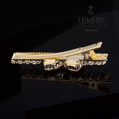 Kẹp Mỏ Vịt HimHip HKCC Nơ Đá Phale Thanh Lịch 1.3*6cm