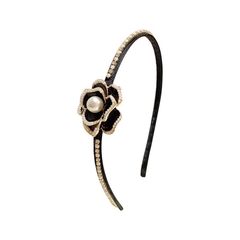 Bờm HimHip Charm Hoa Hồng Viền Trai Mix Phale Sang Trọng 0.7cm