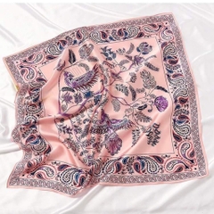Khăn Lụa Cao Cấp HimHip 65x65cm Khăn Quàng Quà Tặng Khăn