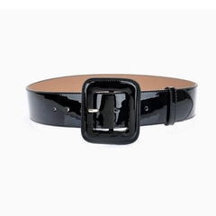 Dây Lưng HimHip Da Thật Bóng Khóa Mặt Vuông To 4.5x100cm