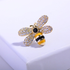 Pin Cài Áo HimHip Con Ong Mật Đáng Yêu HKCC Đính Phale 2cm