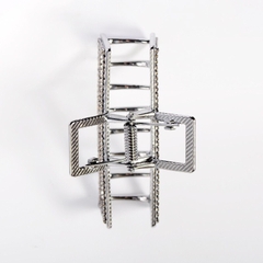 Kẹp Càng Cua HimHip HKCC Phối Đá Phale 2 Hàng Sang Trọng 8 Răng 3x7cm