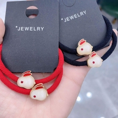 Dây Cột Tóc HimHip Hình Con Thỏ Đáng Yêu 5cm