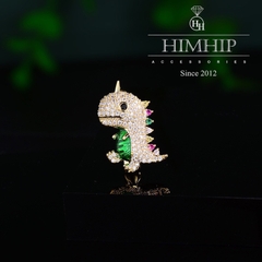 Trâm, Ghim Cài HimHip Khủng Long Nhỏ HKCC Đính Phale 1,6*2,5cm