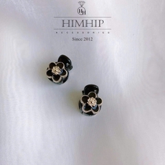 Kẹp Đỉnh HimHip Composite Hoa Nhỏ Thanh Lịch 6 Răng 2.1x2.1cm
