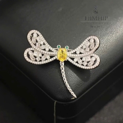 Trâm, Ghim Cài Áo HimHip HKCC Chuồn Kim Phale 3.2*4.2cm