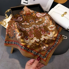 Khăn Lụa Thời Trang HimHip 70x70cm Khăn Quàng Quà Tặng Khăn - 306