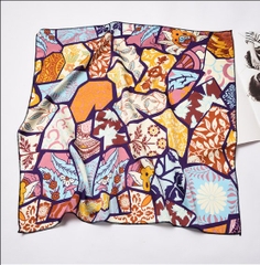 Khăn Lụa Thời Trang HimHip 50x50cm Khăn Quàng Quà Tặng Khăn