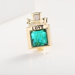 Trâm, Ghim Cài Áo Nhỏ HimHip Lọ Nước Hoa Love Đáng Yêu HKCC Đính Phale 1,5*2cm