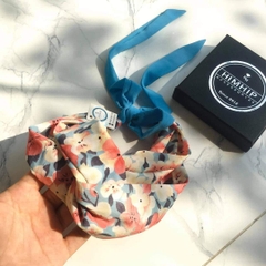 Tuban vải nhiều hoa nhỏ nữ tính 6cm