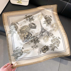 Khăn Lụa Cao Cấp HimHip 65x65cm Khăn Quàng Quà Tặng Khăn - 53