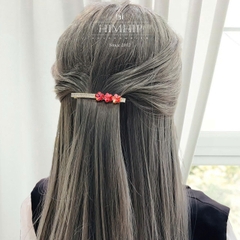 Kẹp Bấm HimHip HKCC Đính Phale Ba Hoa Sang Trọng 0.5x6cm