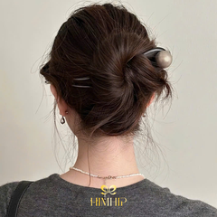 Trâm Cài Tóc HimHip Nhất Điểm Châu 12.8x.8cm Kèm Hộp Phụ Kiện Áo Dài