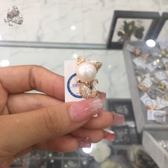 Pin Cài Áo HimHip Mèo Thắt Nơ Đáng Yêu HKCC Mix Trai 2,5cm