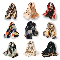 Khăn Lụa Viscose HimHip 90x180cm Khăn Quàng Quà Tặng Khăn