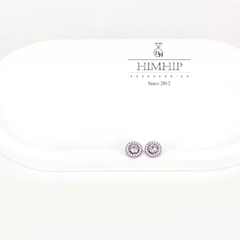 Khuyên Tai Nụ HimHip TiTan Nụ Phale Phối Vòng Hạt Phale 1cm