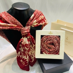 Set Quà HimHip Khăn Viscose  90x90cm Kèm Túi Hộp Thiệp - 1035