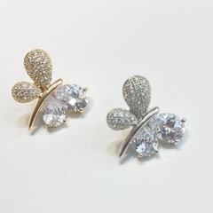 Pin Cài Áo HimHip Bướm Đáng Yêu HKCC Đính Phale 2cm