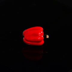 Pin Cài Áo HimHip Ớt Chuông Dễ Thương HKCC Phủ Bóng 1,4*1cm