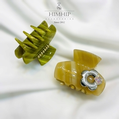 Kẹp Càng Cua HimHip Composite Phối Màu Loang Nghệ Thuật 3.5x5cm