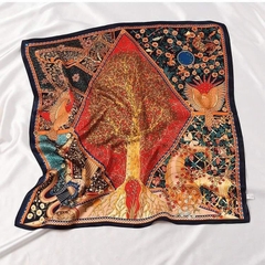 Khăn Lụa Cao Cấp HimHip 65x65cm Khăn Quàng Quà Tặng Khăn