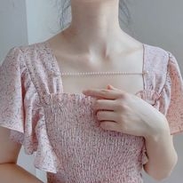 Pin Cài Áo HimHip Hạt Dây Dài Thanh Lịch HKCC Mix Trai 1x1.4cm