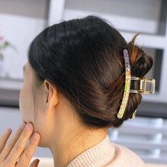 Kẹp Càng Cua Phối Màu Đính Đá Sang Trọng 5*11cm
