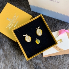 Set Hoa Tai Kèm Pin Cài Áo Sầu Riêng Đáng Yêu