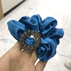 Scrunchies Tròn Đá Sang Trọng 4.4cm