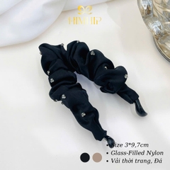Kẹp Móc Dọc HimHip Glass-filled Nylon Nhún Vải Đính Hoa Hạt Phale 3x9.7cm