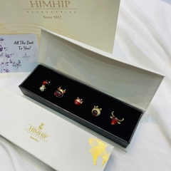 Set Quà Tặng HimHip Cài Áo Kèm Túi Hộp Thiệp - 824