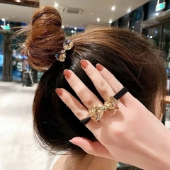 Dây Buộc Tóc HimHip Charm Nơ Đá Phale Thanh Lịch 1.3*3.5cm
