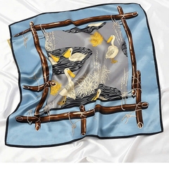 Khăn Lụa Cao Cấp HimHip 65x65cm Khăn Quàng Quà Tặng Khăn - 48