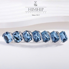 Kẹp Bấm HimHip HKCC Hàng Đá Phale Phối Xoắn Hợp Kim Cao Cấp 8.5*1.8cm