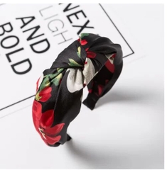 Bờm HimHip Phối Vải Hoa Nhiều Màu Thanh Lịch 4cm