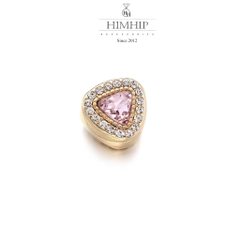 Pin Cài Tự Hít HimHip Đá Nhiều Màu Sang Trọng HKCC Đính Phale 1.5cm